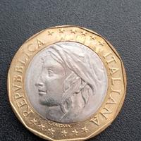 1000 LIRE ERRORE DI CONIO