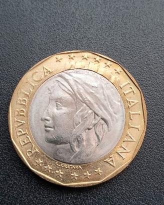 1000 LIRE ERRORE DI CONIO