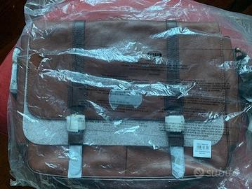 Borsa originale messenger Fossil in Ecopelle nuova