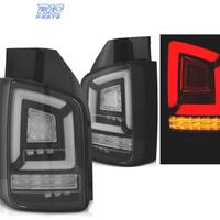 FANALI PER VOLKSWAGEN VW T5 10-15 NERI FULL LED DI