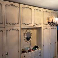 Armadio antico Vintage veneziano fatto a mano