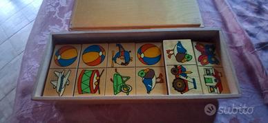 Domino Vintage in Legno - "Deco Toys - Made in Hol