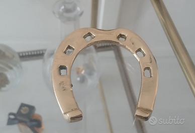 ferro di cavallo in ottone 