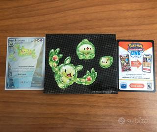 1+1+1 Reuniclus promo 212+ adesivi+il suo codice