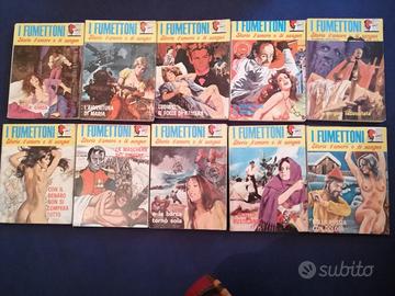 "I Fumettoni" fumetti erotici anni 70