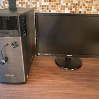 Computer fisso Asus compreso Monitor