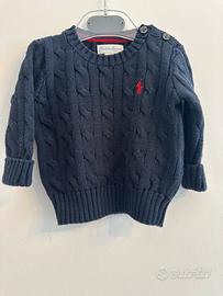 Ralph Lauren maglione cotone girocollo