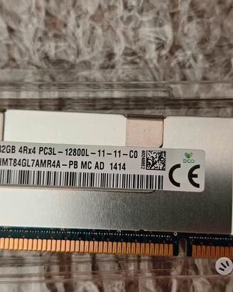 RAM 32GB DDR3 ECC LRDIMM 1600MHz Hynix