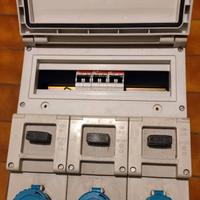 Quadro elettrico da cantiere /officina 3 prese CEE