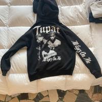 Felpa Tupac nera