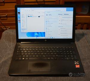 notebook pc portatile HP Pavillon 15 Ryzen SSD 11