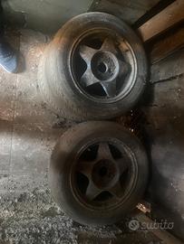 4 cerchi gommati golf seconda serie