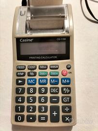 Calcolatrice Scrivente Cs-1188 NON FUNZIONANTE