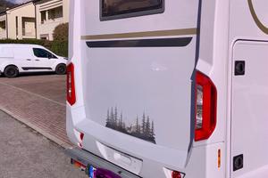 Porta scooter estraibile