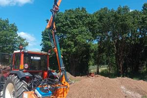 Braccio decespugliatore hymach 8metri