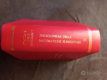 ENCICLOPEDIA  DELLE  MATEMATICHE  ELEMENTARI  N°3
