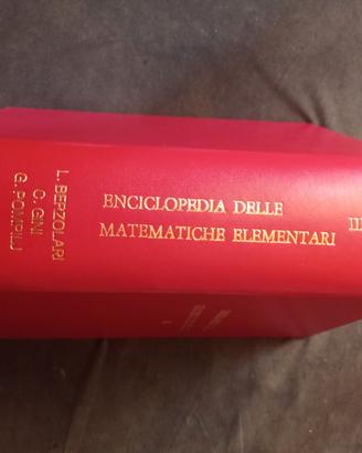 ENCICLOPEDIA  DELLE  MATEMATICHE  ELEMENTARI  N°3
