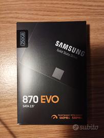 Hard disk SSD Samsung 870 EVO 250 GB SATA 2,5