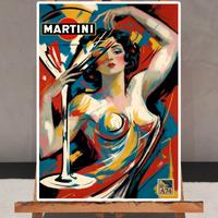 Quadro Poster A3 Martini 