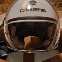 Casco moto donna Caberg Riviera bianco 55-56