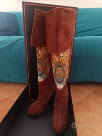 Stivali in pelle Gattinoni Planetarium