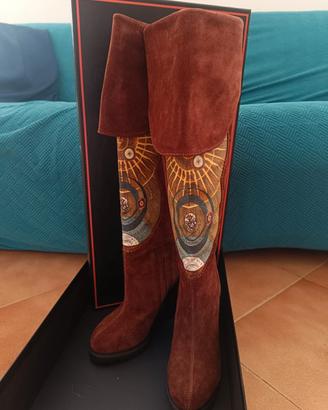 Stivali in pelle Gattinoni Planetarium