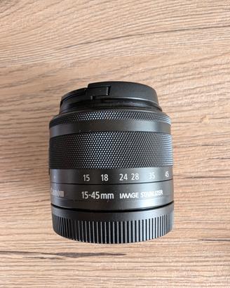 obiettivo Canon EF-M15-45 IS STM Nuovo!!!