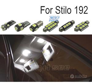 KIT 14 LAMPADE LED INTERNE PER FIAT STILO 192 01-0