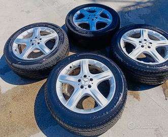 cerchi 19 originali Mercedes ML gommati invernali 