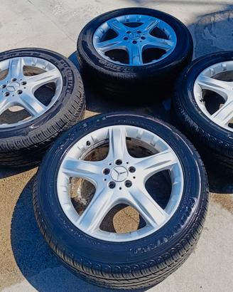 cerchi 19 originali Mercedes ML gommati invernali 