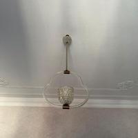 Lampadario Murano coppa rostrata