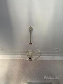 Lampadario Murano coppa rostrata