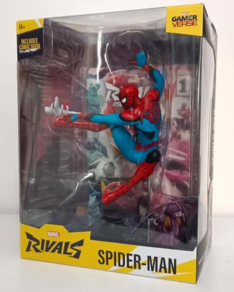 Spider Man Marvel Rivals Figure con fumetto