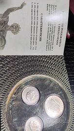 Set monete di argento