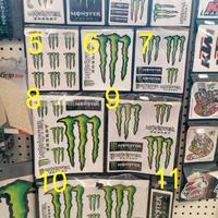 adesivi gadget Monster Energy
