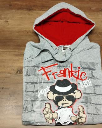 Felpa grigia Frankie Malone