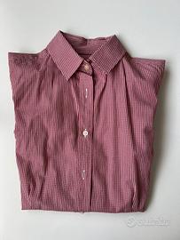 Camicia donna ,tg 44,bianco e rossa Venturella