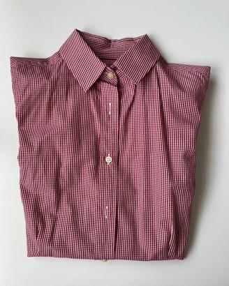 Camicia donna ,tg 44,bianco e rossa Venturella