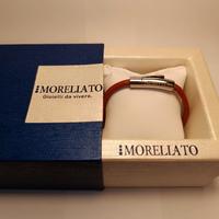 Bracciale uomo Morellato shark brown con diamante