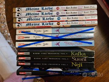 Lotto serie manga di Kaori Yuki