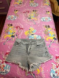 pantaloncino fi jeans grigio
