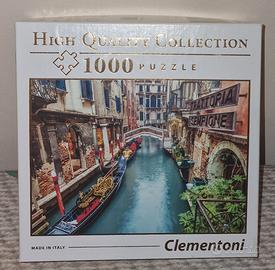 Puzzle Clementoni 1000 Pz "Venice Canal" -completo