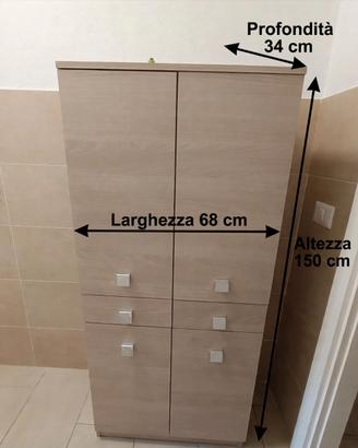 armadietto multiuso 