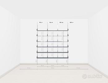 Libreria Kriptonite K1 a parete