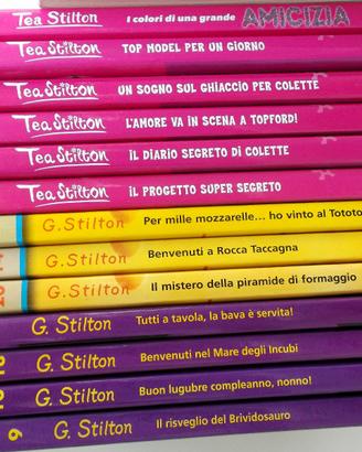 26 Libri - GERONIMO STILTON / TEA STILTON