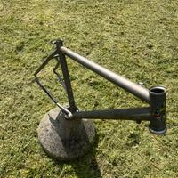 telaio bici in titanio vintage