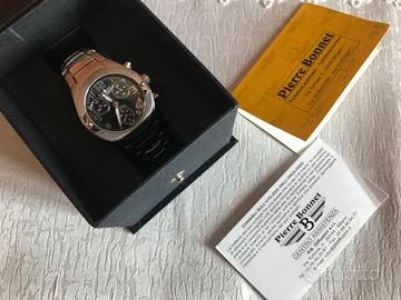 Orologio Cronografo Acciaio Donna Pierre Bonnet