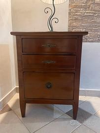 Comodini legno massello