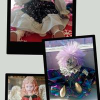 Bambola - Pagliaccio Clown - Angelo Natale Vintage