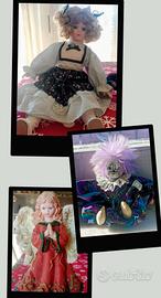 Bambola - Pagliaccio Clown - Angelo Natale Vintage